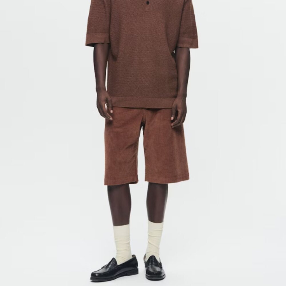 BNWT SS25 WOOD WOOD BRETT CORDUROY SHORTS M